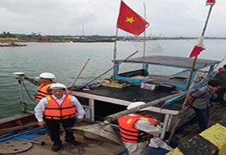 Khảo sát đo đạc vùng cảnh sát biển 2 - Quảng Nam