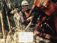 Khoan thăm dò mỏ đá vôi tại xã Thanh Nghị, Thanh Thủy Dự án nhà máy xi măng Thành Thắng