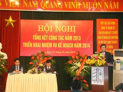 Hội nghị tổng kết công tác năm 2013 và triển khai kế hoạch năm 2014