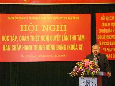 Hội nghị học tập, quán triệt nghị quyết lần thứ 8 Ban chấp hành TW Đảng khóa XI