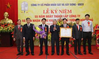 Lễ kỷ niệm 55 năm Ngày thành lập Công ty Cổ phần Khảo sát và Xây dựng USCO