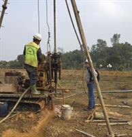 Khảo sát địa chất chuẩn bị cho Dự án xây dựng khuôn viên Trường Đại học Việt Nhật