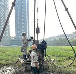 Khoan khảo sát địa chất phục vụ cho giai đoạn thiết kế cơ sở, thiết kế kỹ thuật và thiết kế bản vẽ thi công cho Dự án phát triển chung cư cao tầng CH-03 - Dự án ParkCity Hanoi